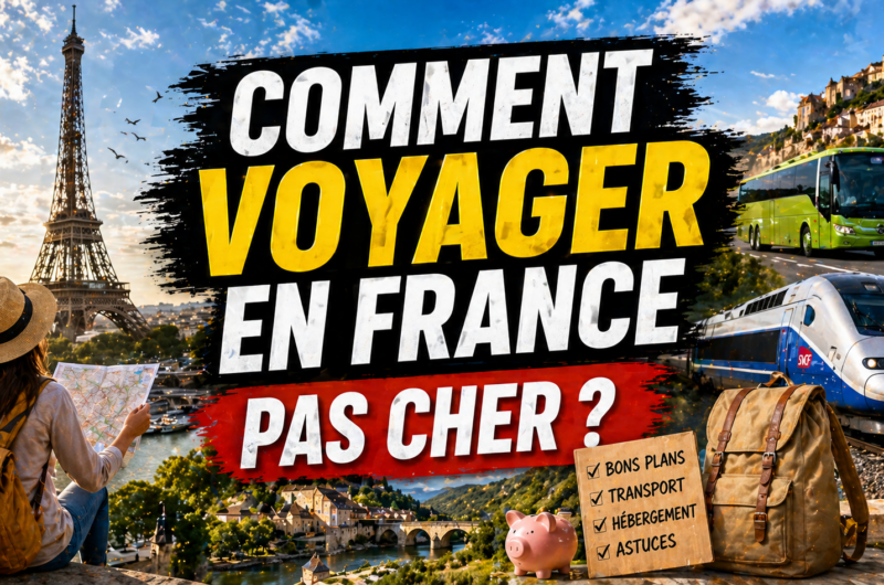 Comment voyager en France pas cher ?