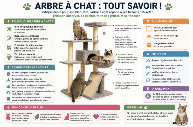 Arbre à chat : tout savoir !