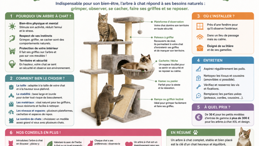Arbre à chat : tout savoir !