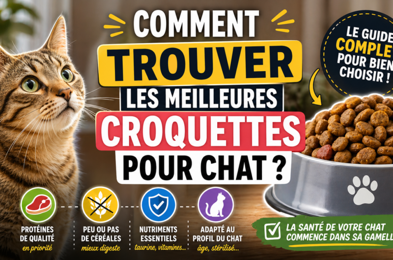Comment trouver les meilleures croquettes pour chat ?