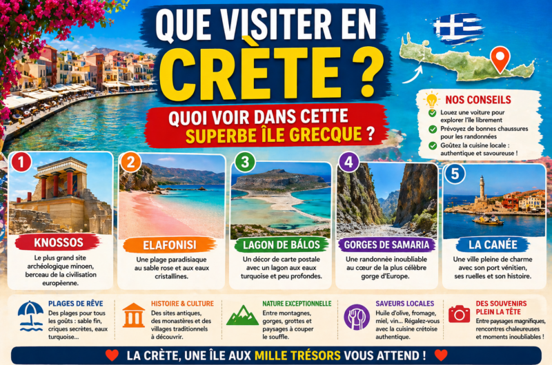 Que visiter en Crète ? Quoi Voir dans cette superbe île Greque ?