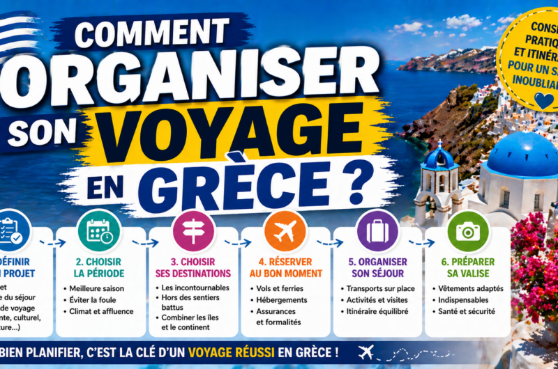 Comment organiser son voyage en Grèce ?