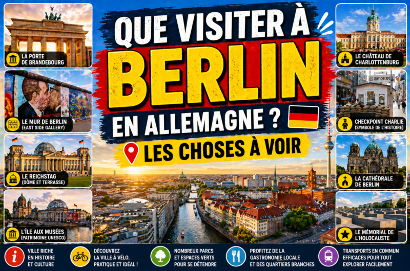 Que visiter à Berlin en Allemagne ? Les choses à voir