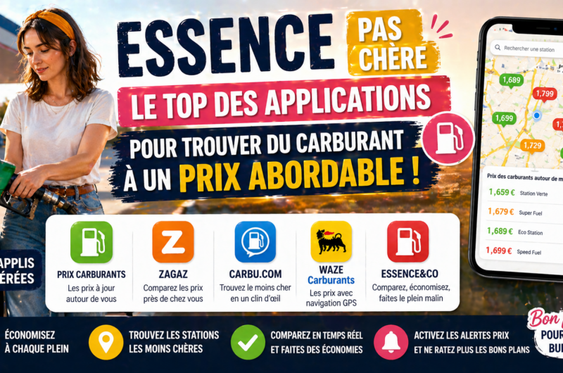Essence pas chère : le top des applications pour trouver du carburant à un prix abordable !