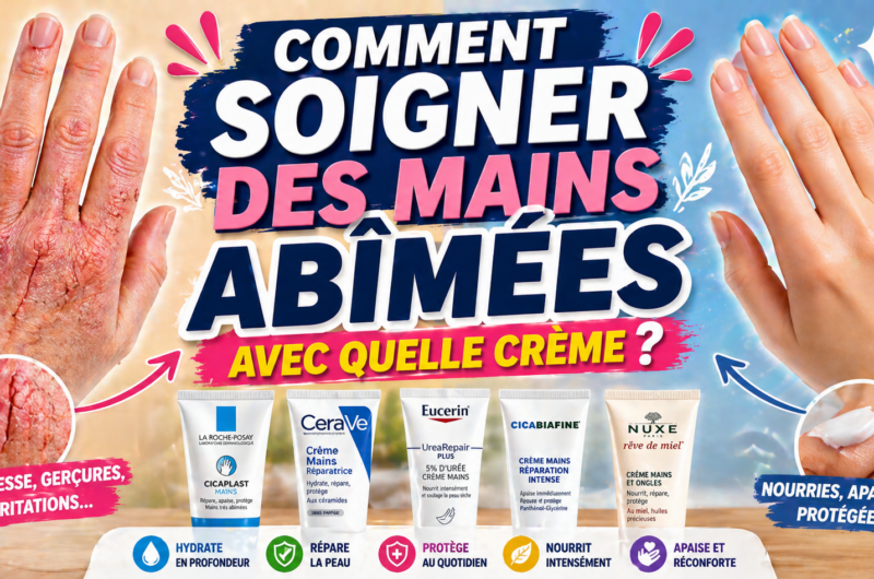 Comment soigner des mains abîmées ? Avec quelle crème ?
