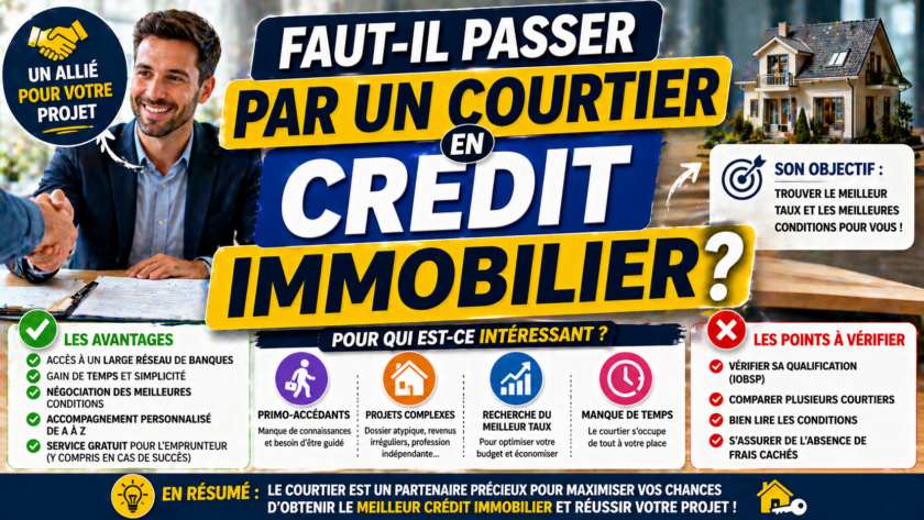Faut-il passer par un courtier en crédit immobilier ?