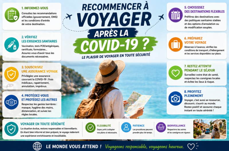 Recommencer à voyager après la Covid-19 ?