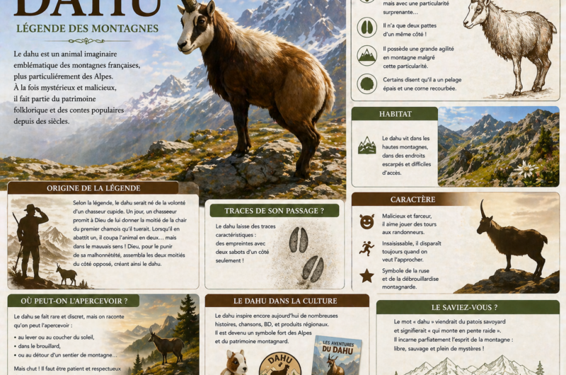 Animal imaginaire : Le dahu