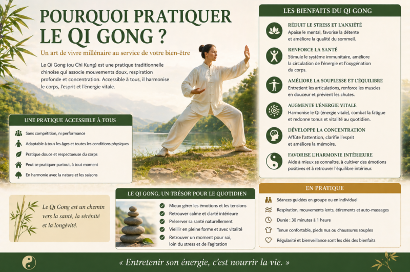 Pourquoi pratiquer le Qi Gong ?