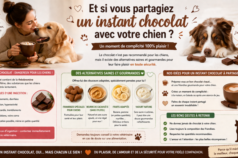 Et si vous partagiez un instant chocolat avec votre chien ?