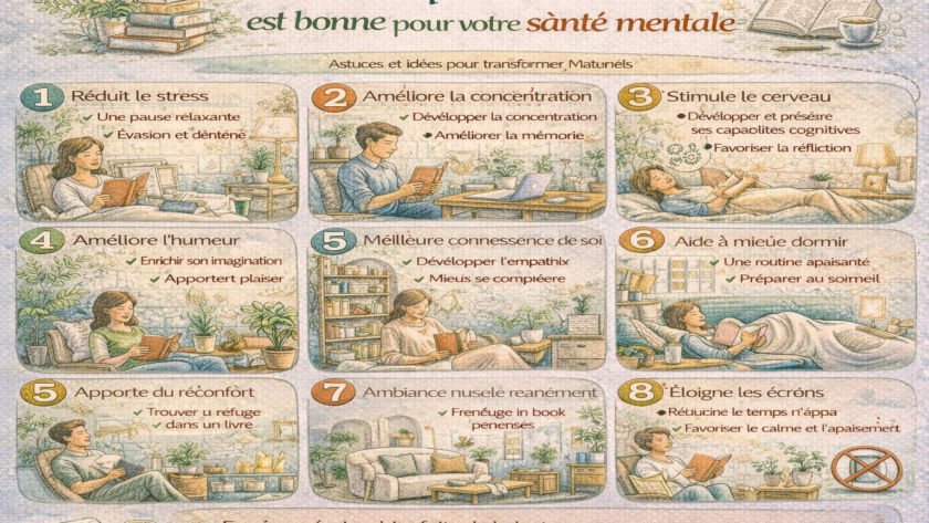 Pourquoi la lecture est bonne pour votre santé mentale