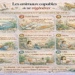 Les animaux capables de se régénérer