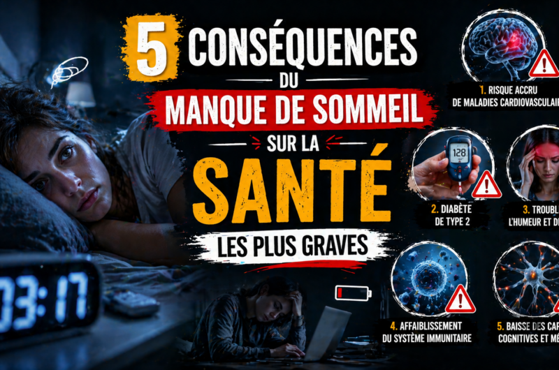 5 Conséquences du manque de sommeil sur la santé les plus graves