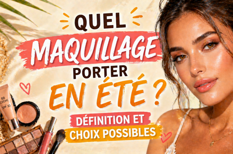 Quel maquillage porter en été ? Définition et choix possibles