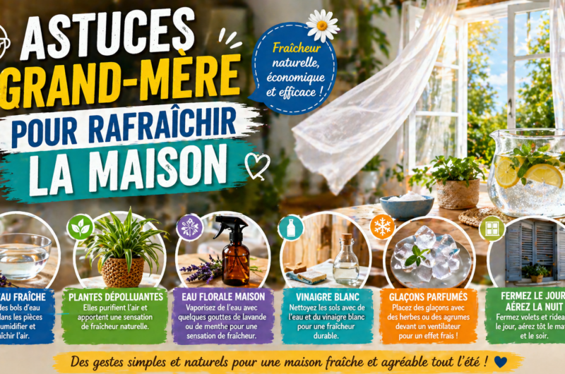 Astuces de grand-mère pour rafraîchir la maison