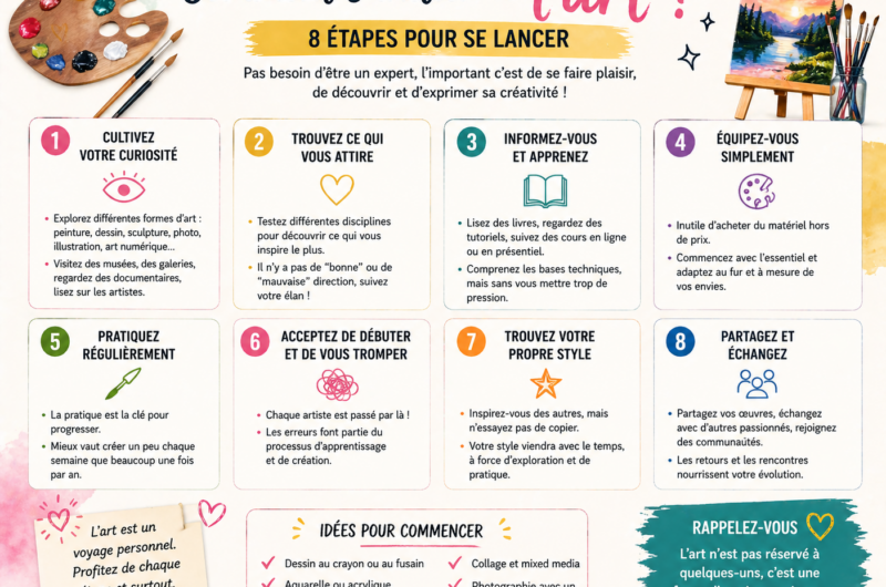 Comment s’initier à l’art ?