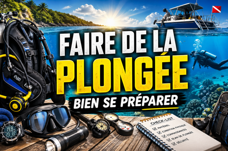 Faire de la plongée : bien se préparer