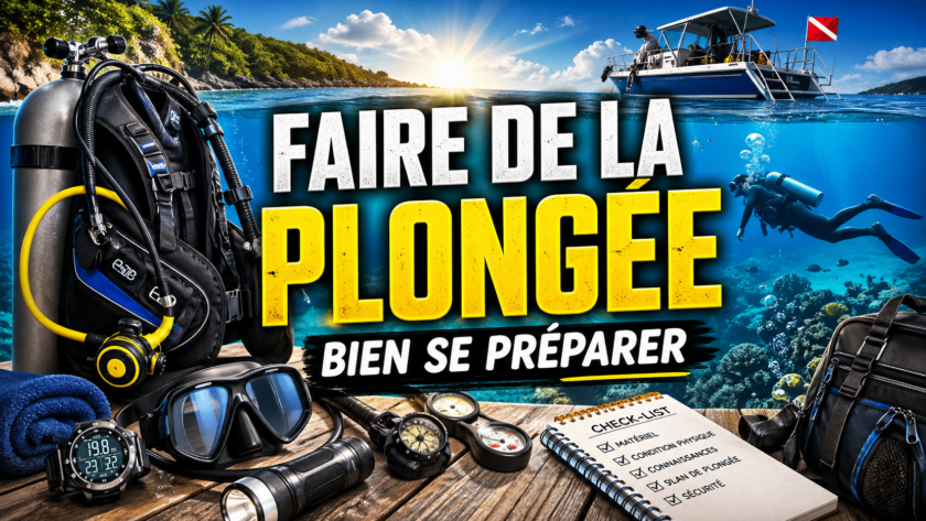 Faire de la plongée : bien se préparer
