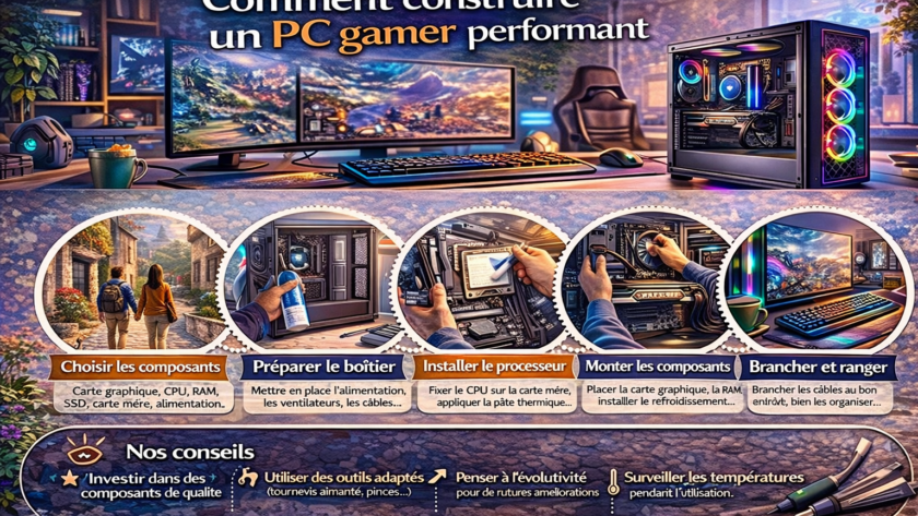 Comment construire un PC gamer performant