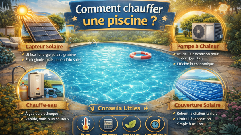 Comment chauffer une piscine ?