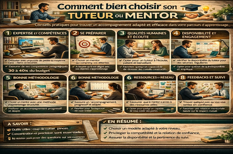 Comment bien choisir son tuteur ou mentor en formation