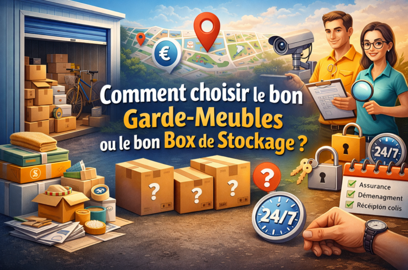 Comment choisir le bon Garde-Meubles ou le bon Box de Stockage ?