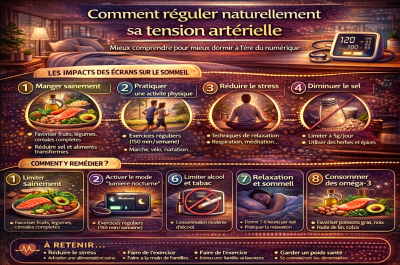 Comment réguler naturellement sa tension artérielle
