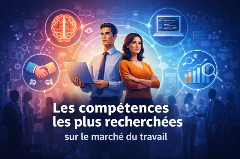 Les compétences les plus recherchées sur le marché du travail