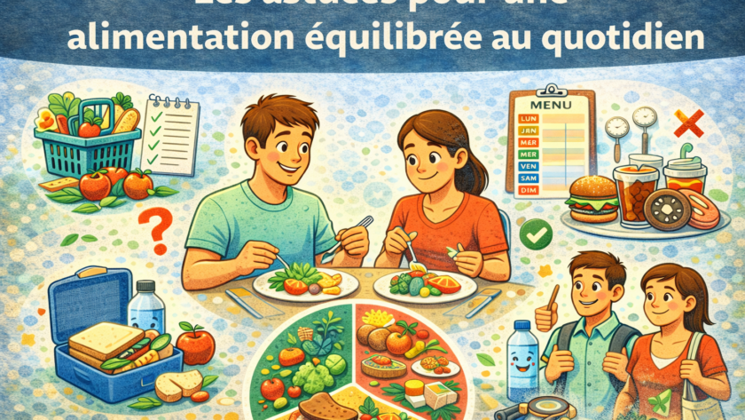 Les astuces pour une alimentation équilibrée au quotidien