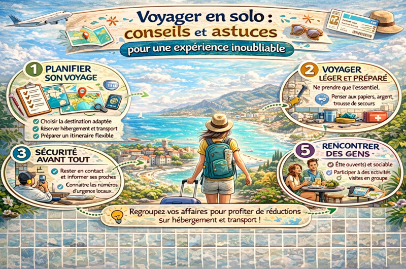 Voyager en solo : conseils et astuces pour une expérience inoubliable