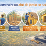 Construire un abri de jardin en bois
