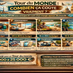 Tour du monde : combien ça coûte vraiment ?