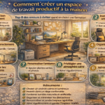 Comment créer un espace de travail productif à la maison