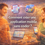 Comment créer une application mobile sans coder ?