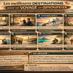 Les meilleures destinations pour un voyage en amoureux
