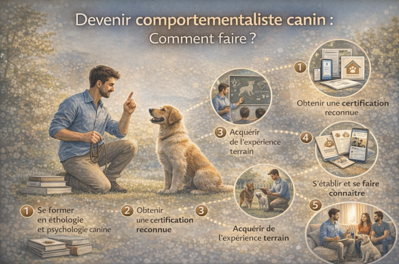 Devenir comportementaliste canin : Comment faire ?