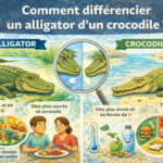 Comment différencier un alligator d’un crocodile ?