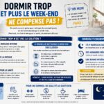 Dormir trop et plus le week-end ne compense pas !