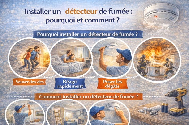 Installer un détecteur de fumée : pourquoi et comment ?