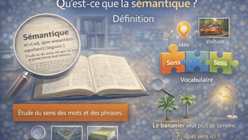 Qu’est-ce que la sémantique ? Définition