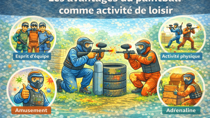 Les avantages du paintball comme activité de loisir
