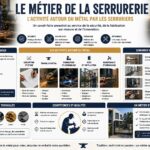 Le métier de la serrurerie, l’activité autour du métal par les serruriers