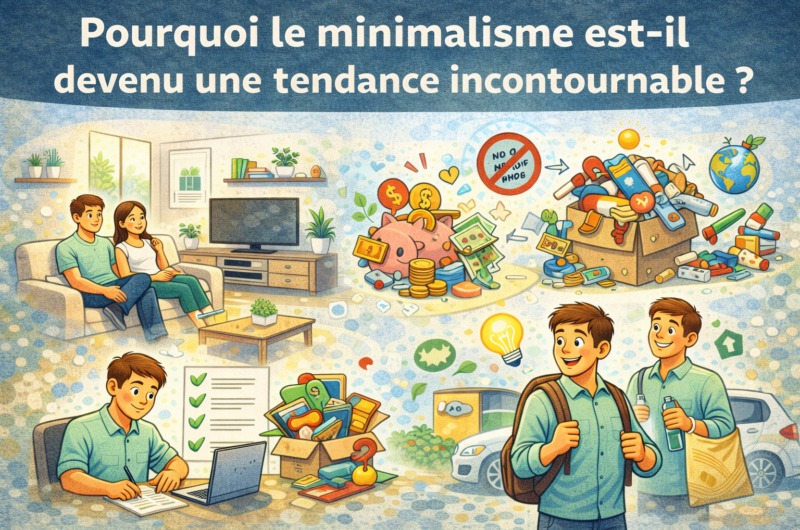 Pourquoi le minimalisme est-il devenu une tendance incontournable ?