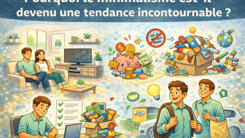 Pourquoi le minimalisme est-il devenu une tendance incontournable ?