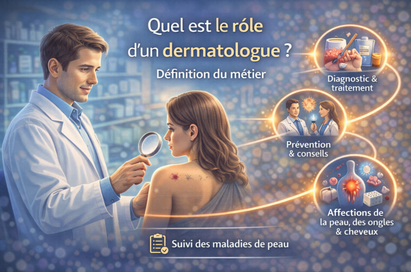 Quel est le rôle d’un dermatologue ? Définition du métier