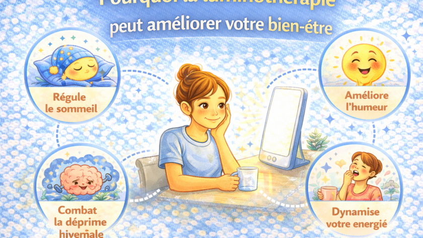 Pourquoi la luminothérapie peut améliorer votre bien-être