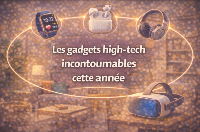 Les gadgets high-tech incontournables cette année