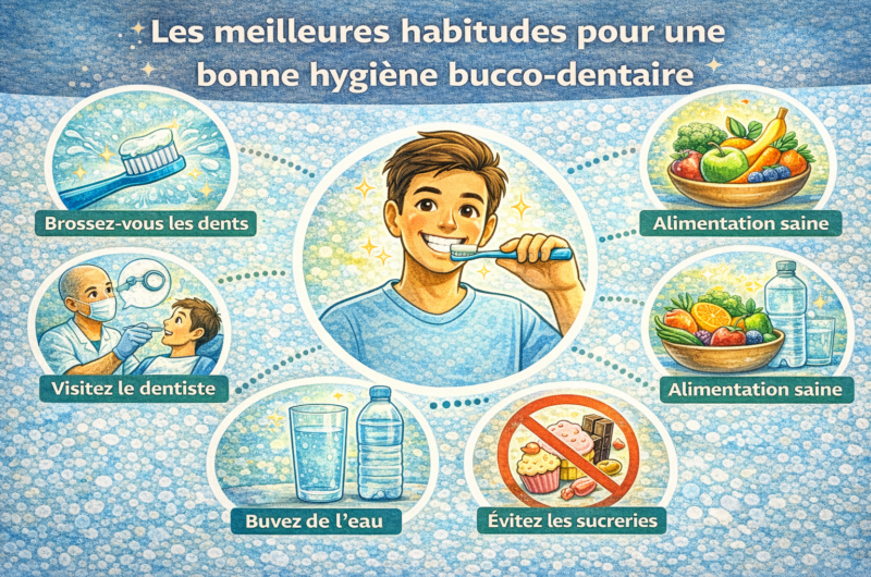Les meilleures habitudes pour une bonne hygiène bucco-dentaire