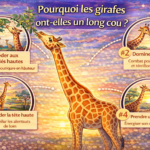Pourquoi les girafes ont-elles un long cou ?