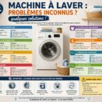 Machine à laver : problèmes inconnus ? quelques solutions !